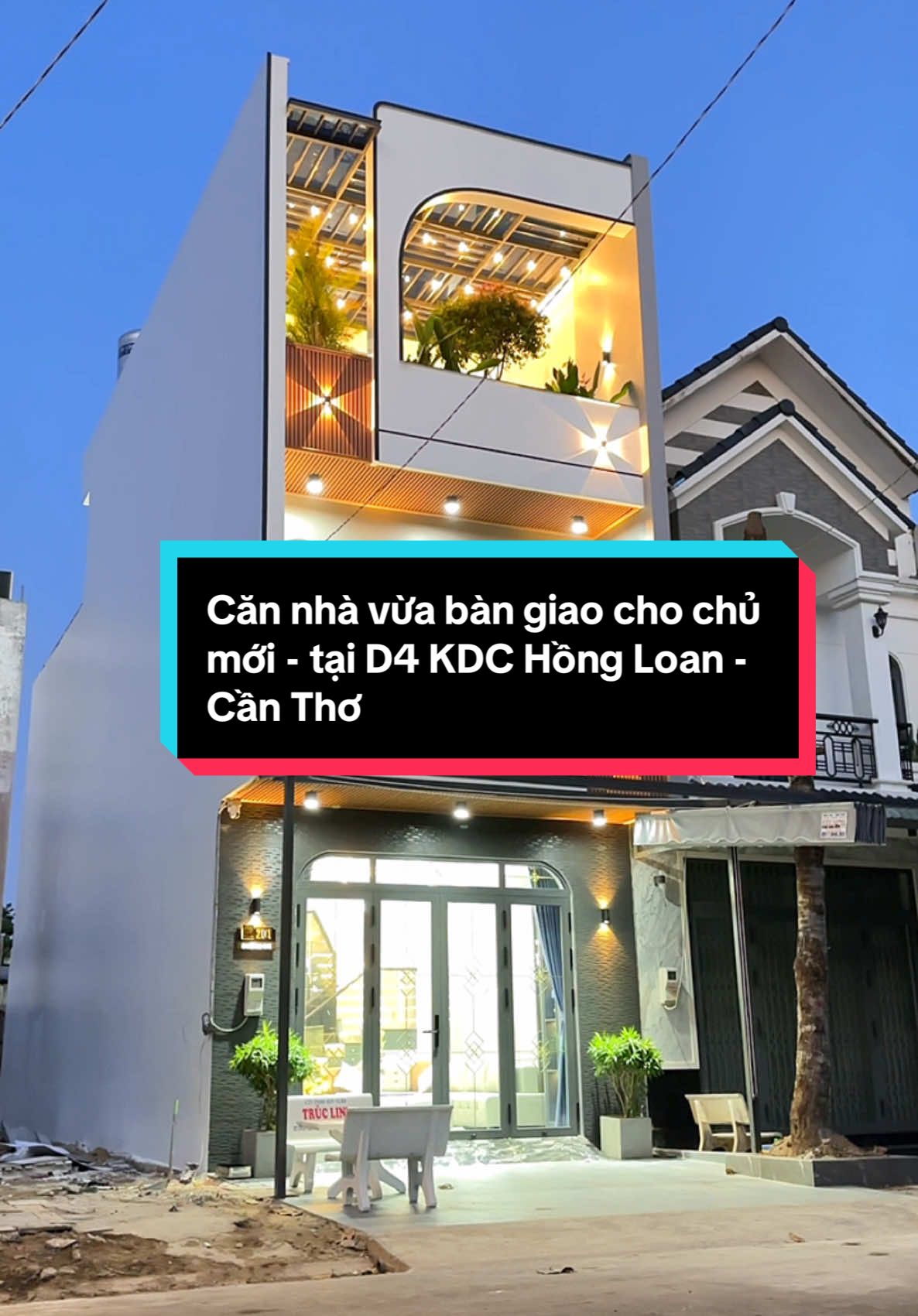 Nhà đẹp D4 - KDC Hồng Loan vừa về tay chủ mới.!!! #tiktok #nhadep #cantho 