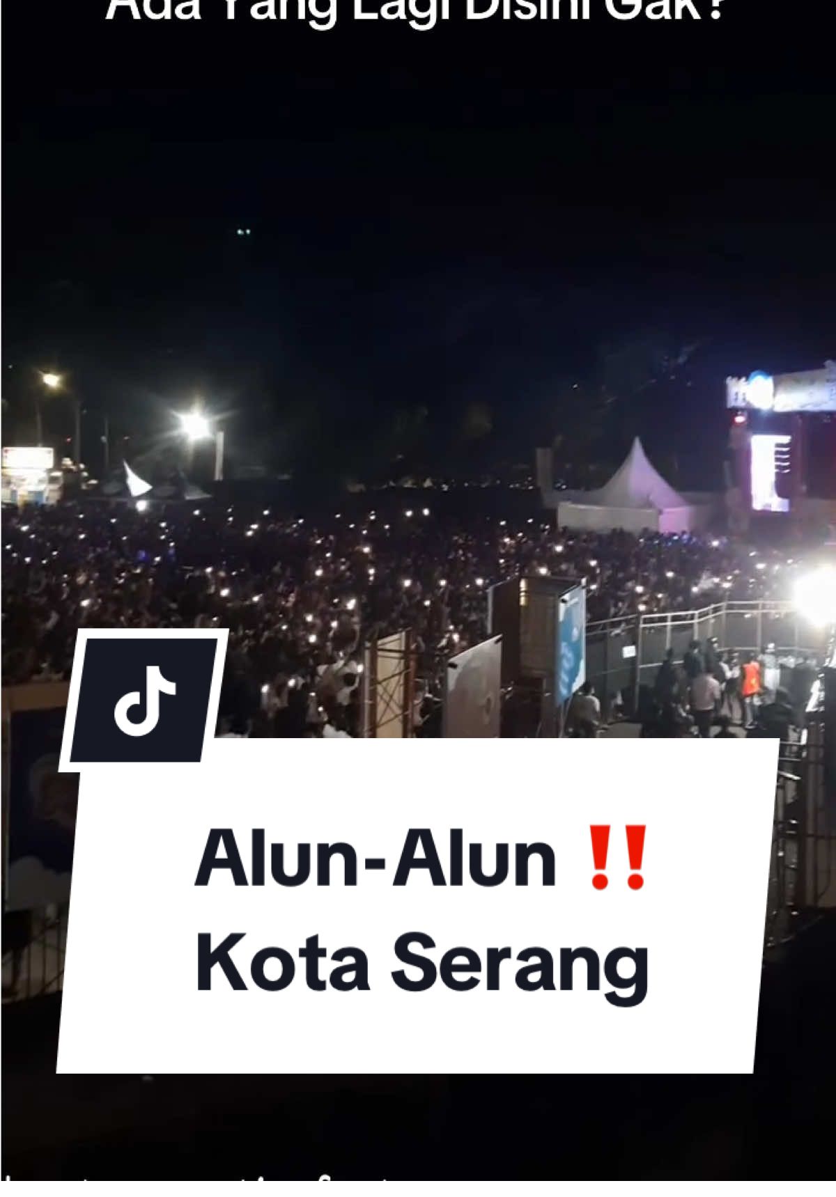 Banten Creative Festival 2024 Ada yang lg disini gak? #infoserang #alunalunkotaserang 