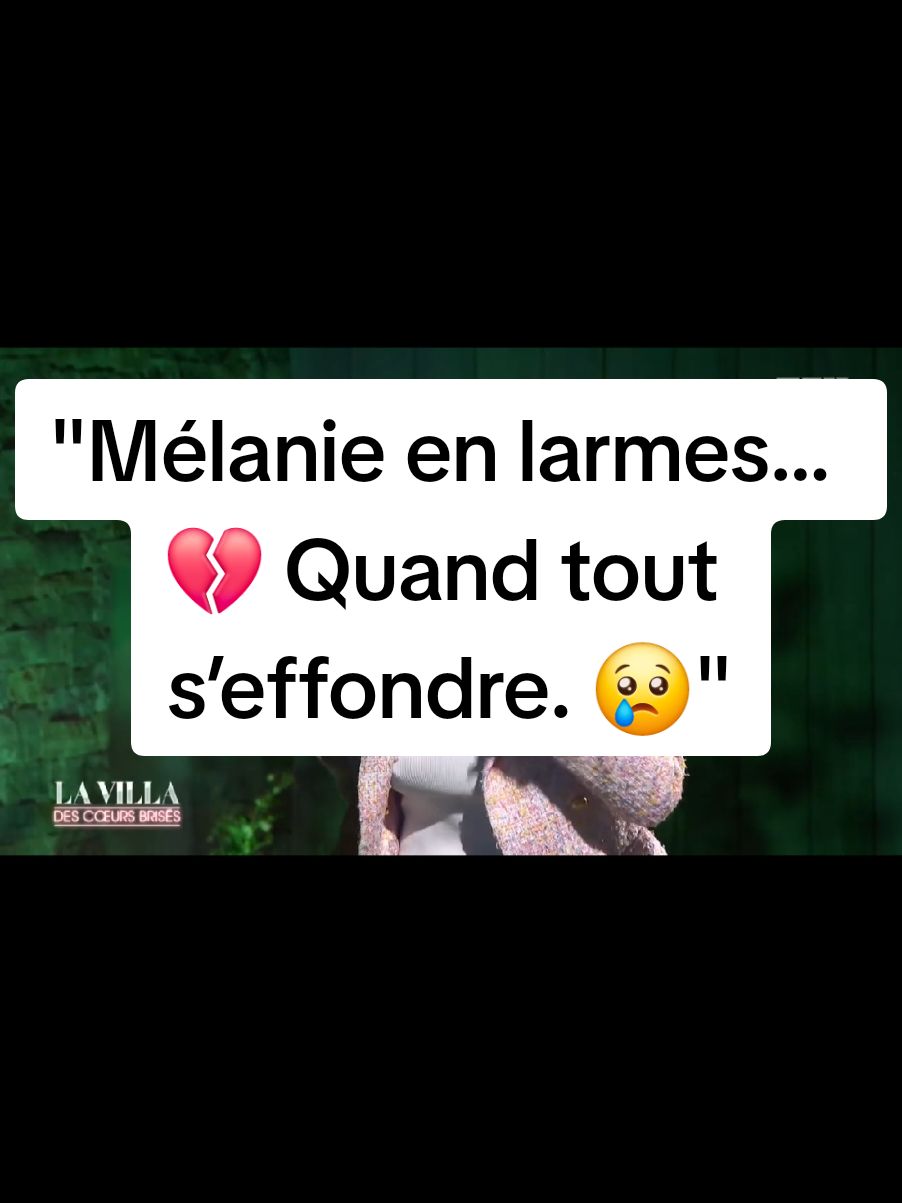 Extrait de la rupture entre Mélanie et Romain : Quand l'amour est impossible. 