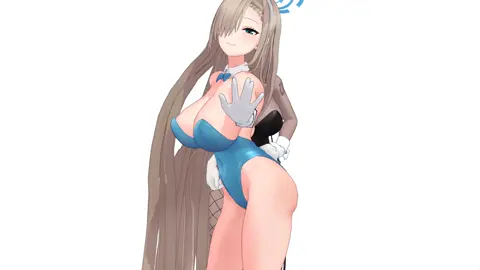 [MMD Blue Archive] Yeah - Usher (asuna karin :) cre:R7mmd  #bluearchive 