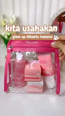 hanasui special pack double expert glow better set 4pcs #hanasui #hanasuispecialpackage #hanasuiglowexpert #hanasuigantlecleanser #hanasuiessence #hanasuidaycream #hanasuinightcream #racuntiktok #racuntiktokshop 