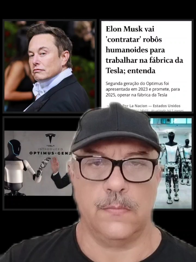 Elon Musk e os seus robôs até onde vão chegar... #elonmusk #musk #robos #desperte #despertarespiritual #despertardeconciencia #tesla 