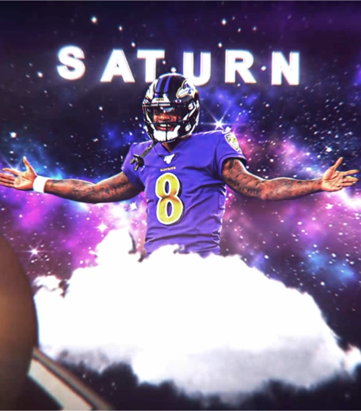 Life’s better on Saturn! || ib: @jacko || #edit #fyp #lamarjackson #lamarjacksonedit #viral 