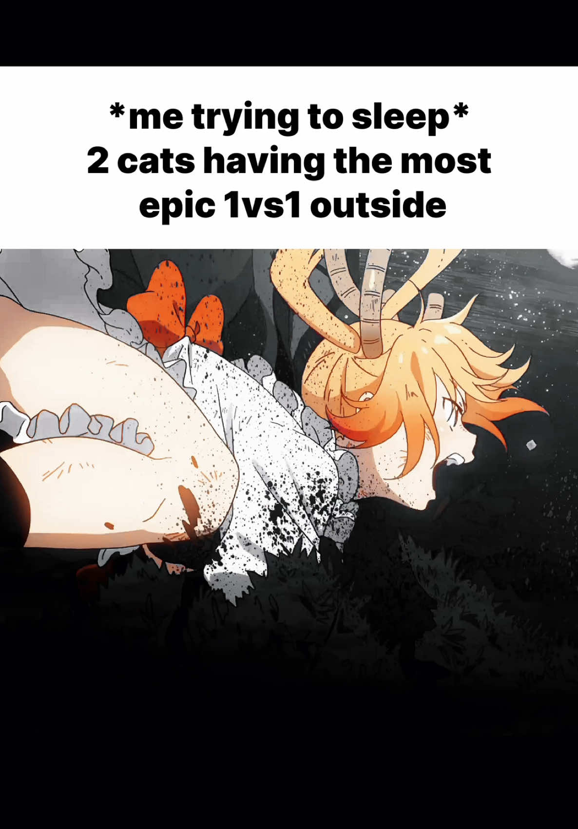 Why does it always sound like the most epic fight #relatable #memestiktok #memes #animeedit #animefyp #animememes #anime 