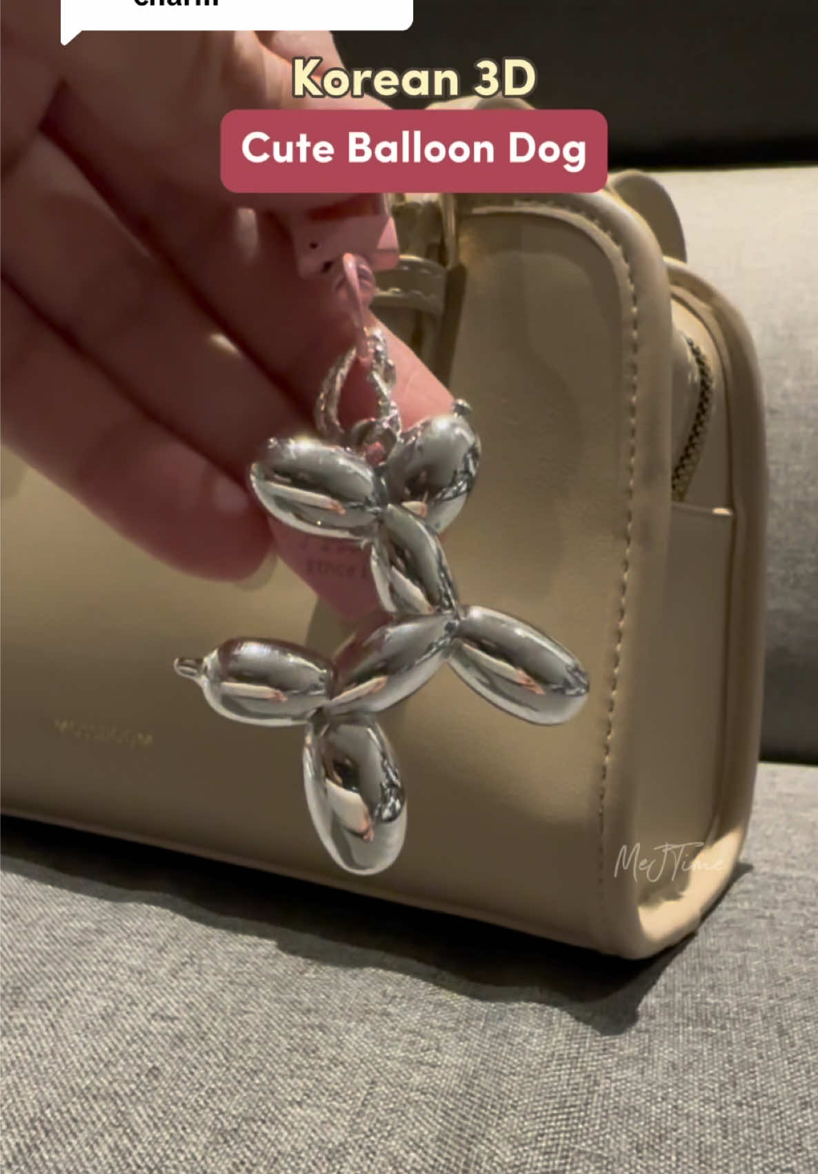 Replying to @MeJTime Korean Cute 3D Balloon Dog Key Ring Bag Charm @Crystique.SG #bagcharm @MOSSDOOM.SG #balloondog #korean #cutecharm #sgbrandweek #postandwin #createtowin #tiktokshopsgsale #fyp #tiktokmadebuyit #weeklywedrush #mejtime #TikTokShop #tiktoksg #tiktokshopsolidlah #triedandtested #tiktokshopcrossborder_seasales #tiktokshopsgthursday #techtok 