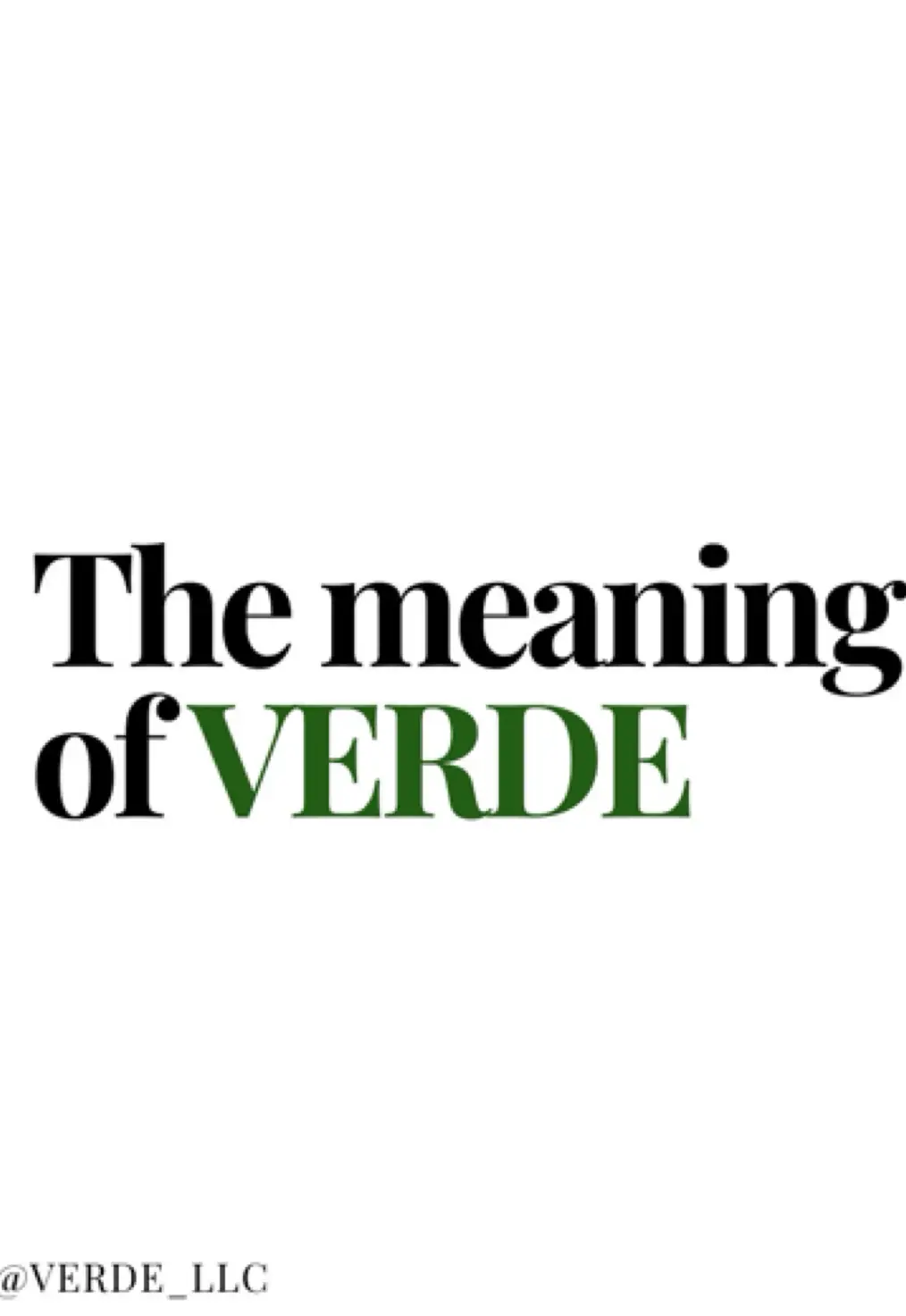 VERDE (the color) can represent many things: life, rebirth, wealth, balance, growth, abundance, recycling, Earth, nature.  About a year and a half ago when I first started VERDE, I was specifically interested in Hispanic culture and learning Spanish. I also had found out I had Spanish heritage. Thus, I had ideas for how I wanted the business to be, but the name came to me one day as I was sitting outside in my parents backyard looking at green grass. I had the ‘AH HA’ moment! VERDE to me just makes sense. It’s a business, community, and space for you to be and learn more about yourself — and for me to do the same. We share insights, opinions, and give people love & kindness.  You deserve to go for your goals, to set the intentions, to relax, to have fun, to run and own the multiple business, to spend time with your kids, and live the life you envision — and allow it to shift 🤍 Life can be hard enough sometimes, so this is a space, community, and business for people to be people: to be human.  I’m not perfect, and neither are you. VERDE will continue to change and evolve, so thank you for being along the ride of life with me. :) It means the world to have your support.  When we can remember that we are human and feel into that, that’s the beauty of it. Peace, and knowingness it can all work out for us.  And as I personally reference, that’s a thank you, God. #verde #coach #mentor #mindset #selflove #Love #desire #graitude 