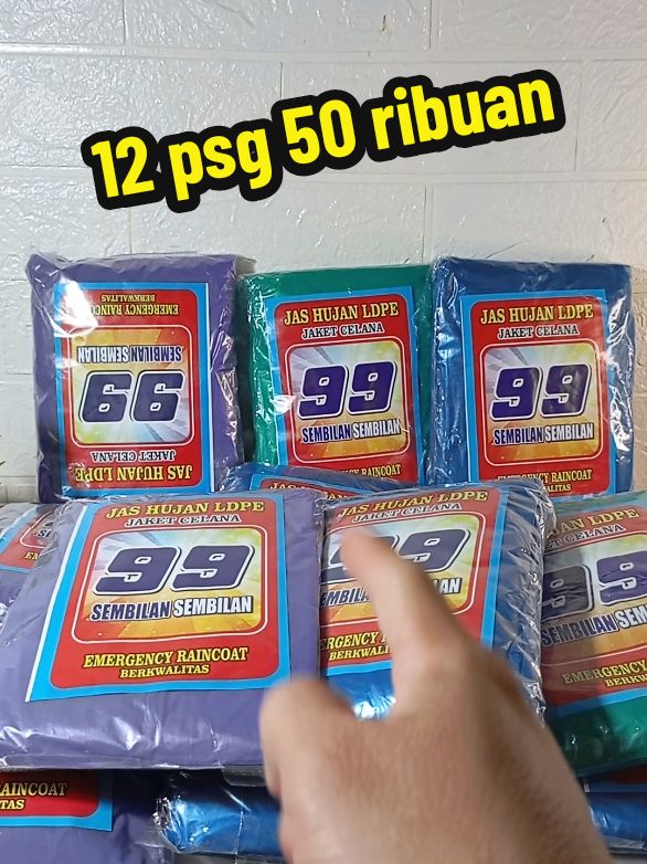 Paket Usaha Jas Hujan Jaket Celana Bahan Plastik 12 pcs #jashujan  #jaketcelana  #mantelhujan  #jashujanponco 