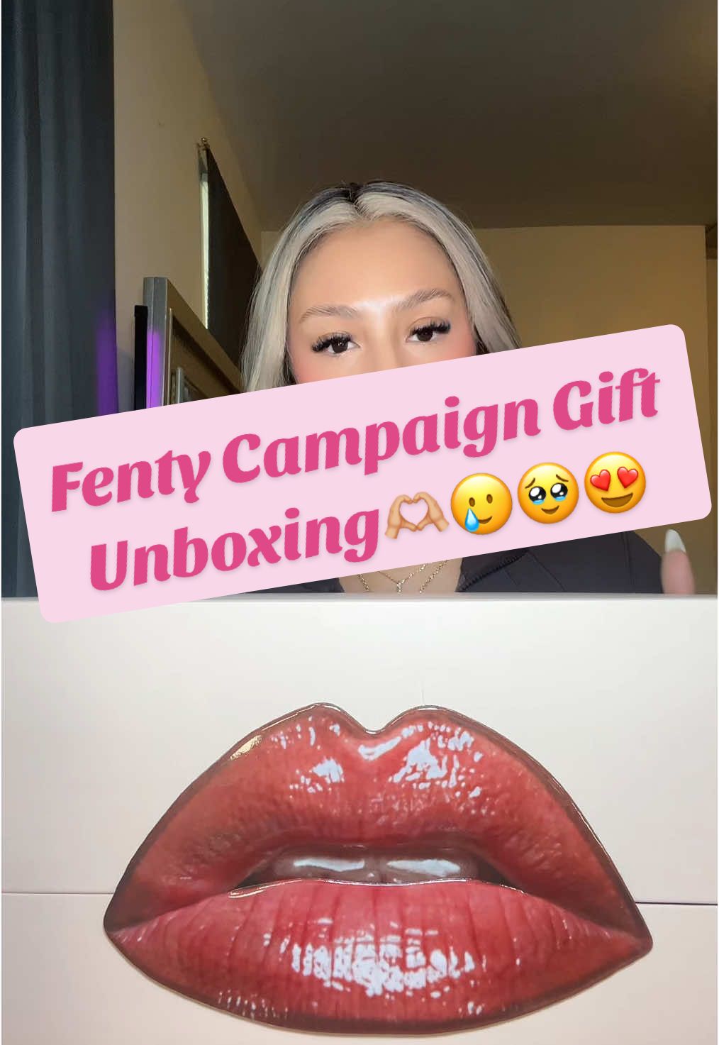 ✨Unboxing my Fenty campaign win! 🖤 Feeling so grateful for this opportunity—thank you! 🫶🏼✨@Fenty Beauty @Fenty Skin #fentyunboxing #fenty #fentybeauty #beautycreator #beautycontent #fentyglossbomb #fentytracedoutlipliner #fentylipliners #fentylipoil #glossbombstix 