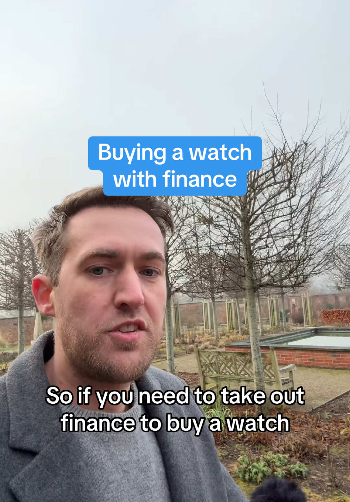 Buying a watch with finance