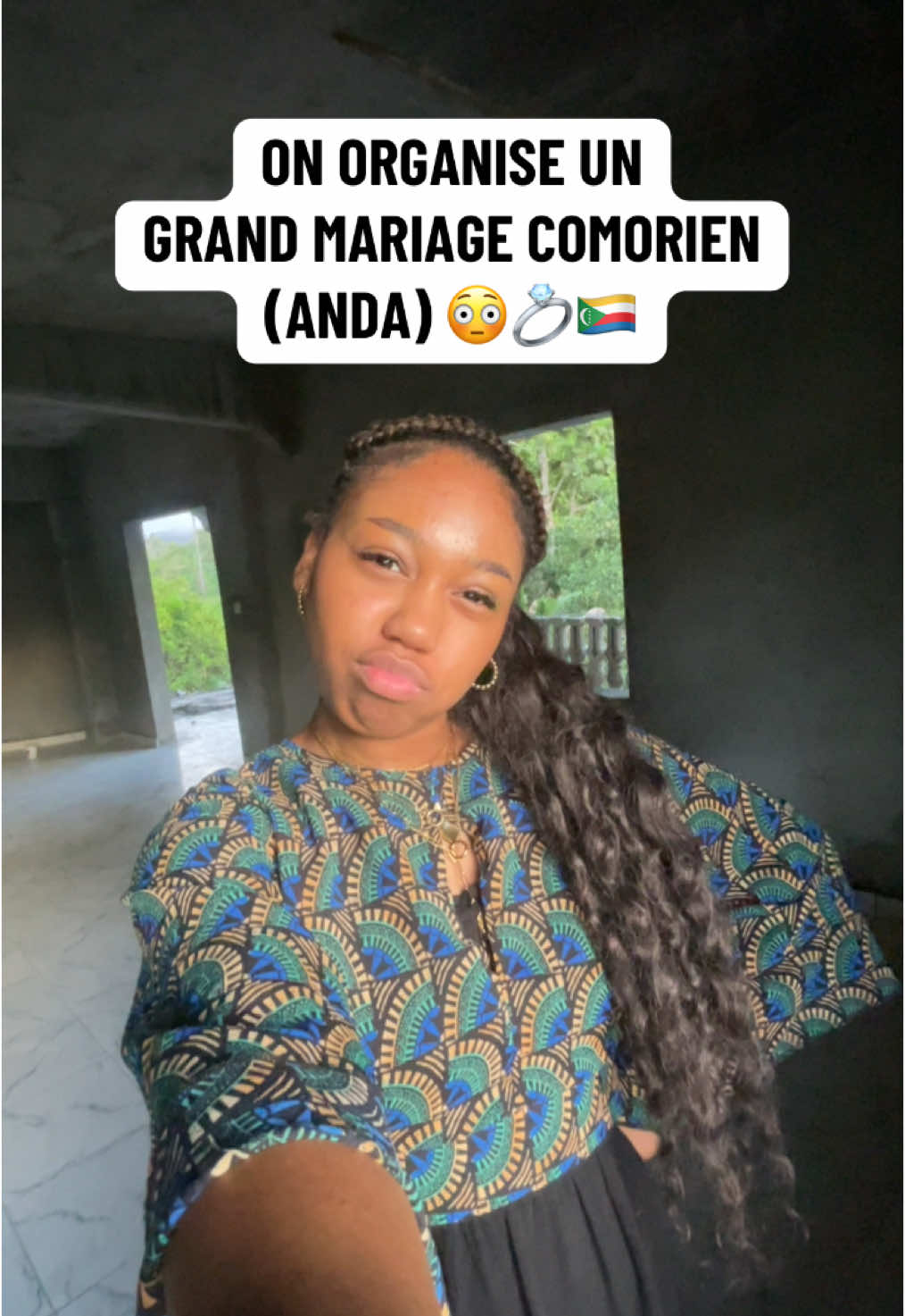 abonne toi pour la suite des préparatifs 😍💍🇰🇲 le grand mariage est un événement qui coûte très cher, mais c’est une sorte de 