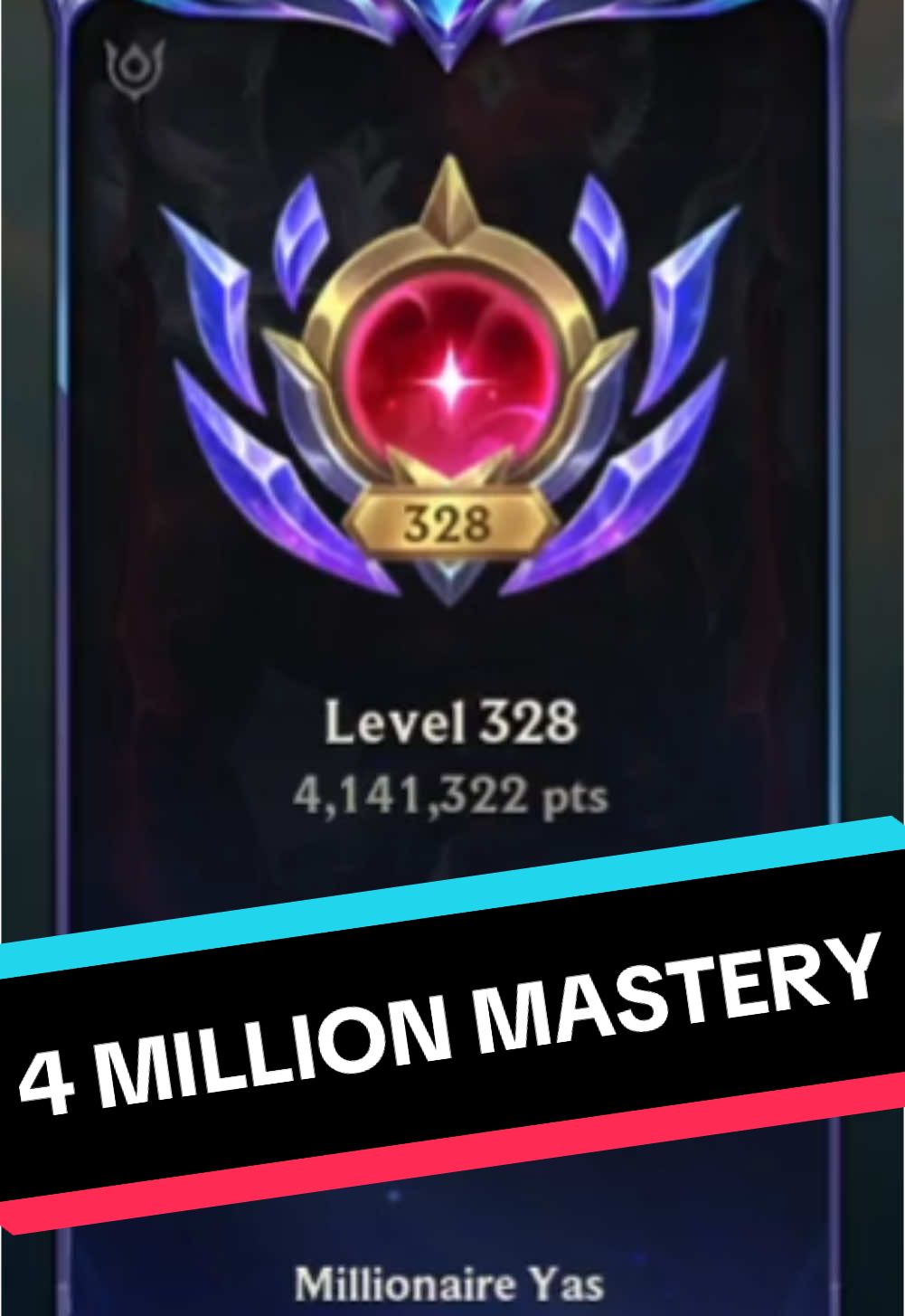 4 million mastery yasuo spotted #leagueoflegends #jydn 