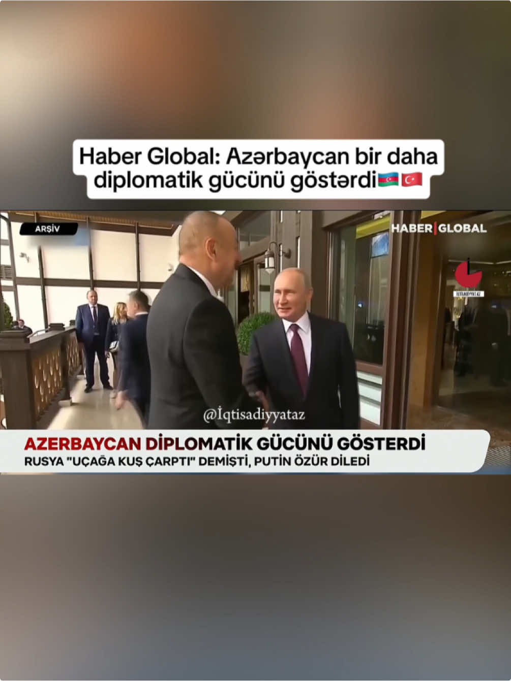 Haber Global: Azərbaycan bir daha diplomatik gücünü göstərdi. #iqtisadiyyataz 