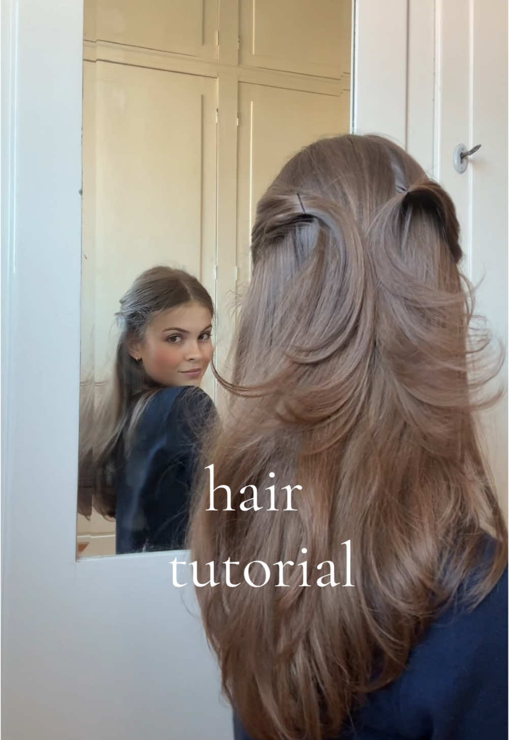 #fyp #hairtutorial #hairstyle #hair #winterhair #halfuphalfdown 