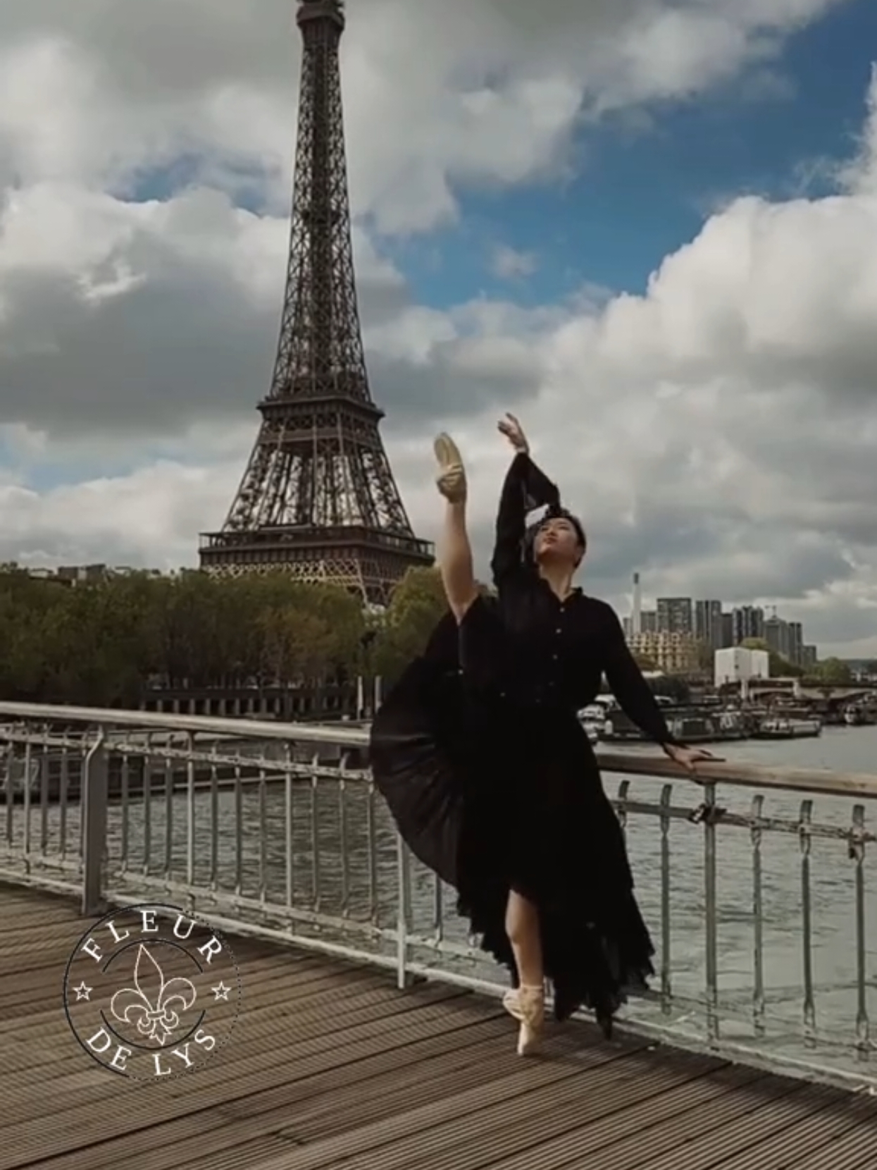 #ballerina #ballet #balletdancer #paris #fleurdelys 