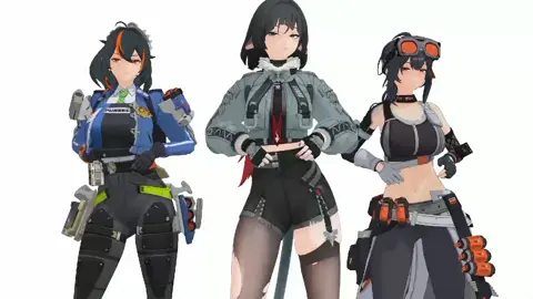 [MMD Zenless Zone Zero] Ela Ja Ta Louca (Jane Doe Zhu Yuan Grace Howard :) cre: R4MMD  #zhuyuan#grace#jane #zzz 