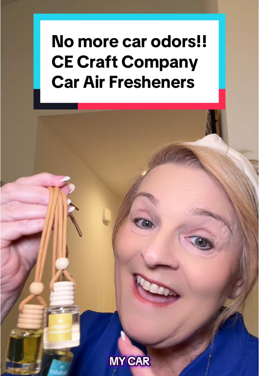 Over 40 different scents to choose from.  CE Craft Company has done it again with their 60 day car air fresheners!!! #NewYearNewAura #airfreshener #carfreshener #cecraftcompany 