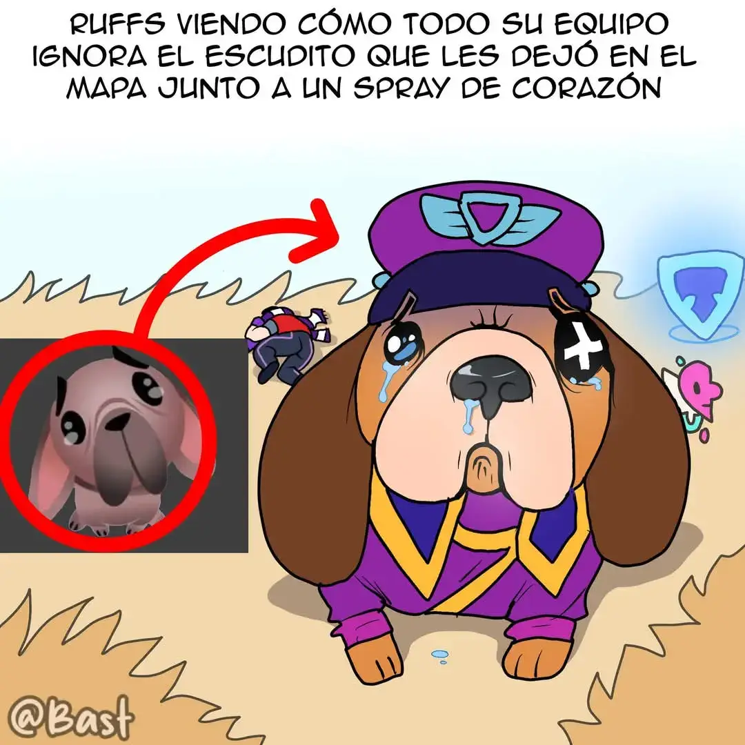 😿 creditos a la respectiva autora.  #brawlstars #starrforce #fyp 