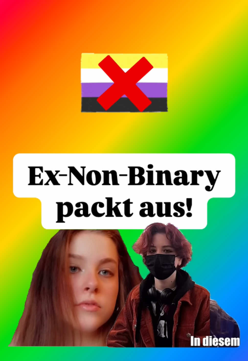 Die Geschichte einer ehemaligen nicht-binären Person. #queertiktok #transsexuell #queer #trans #nichtbinär #nonbinary #gender #queertok