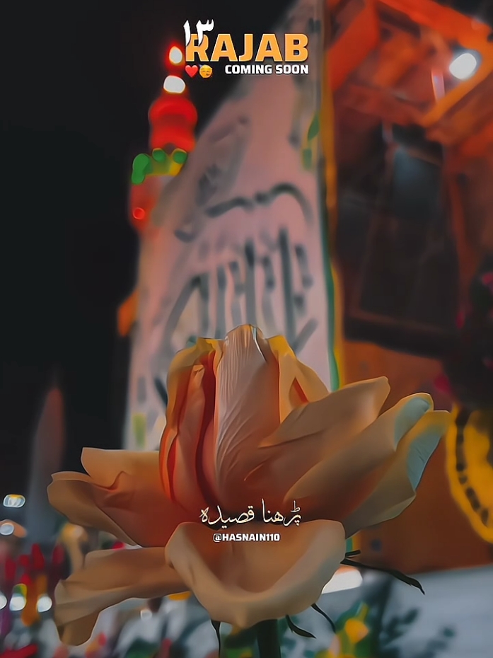 13 Rajab Coming Soon ❤️🥳 wiladat imam Ali (as) whatsapp Status  . . . #nadeemsarwar#FarhanAliwaris#MirHasanMir#ForYou  #Hussainimedia  #Alishanawar  #alijee  #hussaini  #momino  #karbala  #moulaali  #noha  #status  #nohastatus  #fypシ  #viral  #viralvideo  #tiktok  #edit  #yahussainع 