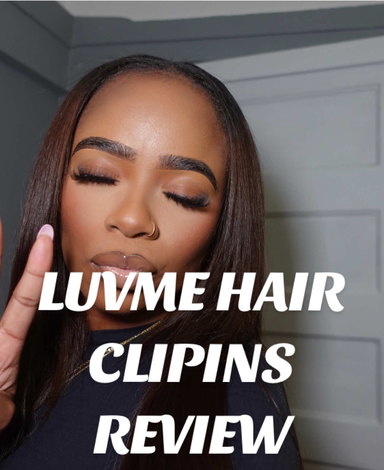 @Luvmehair has the BEST clipins! 26in Yaki Straight clipins/2pks. 💜 #Luvmeclipin #clipinfornaturalhair   #luvmeforyou #luvme #luvmehair #TikTokShop #tiktokmademebuyit #luvmehairreview 