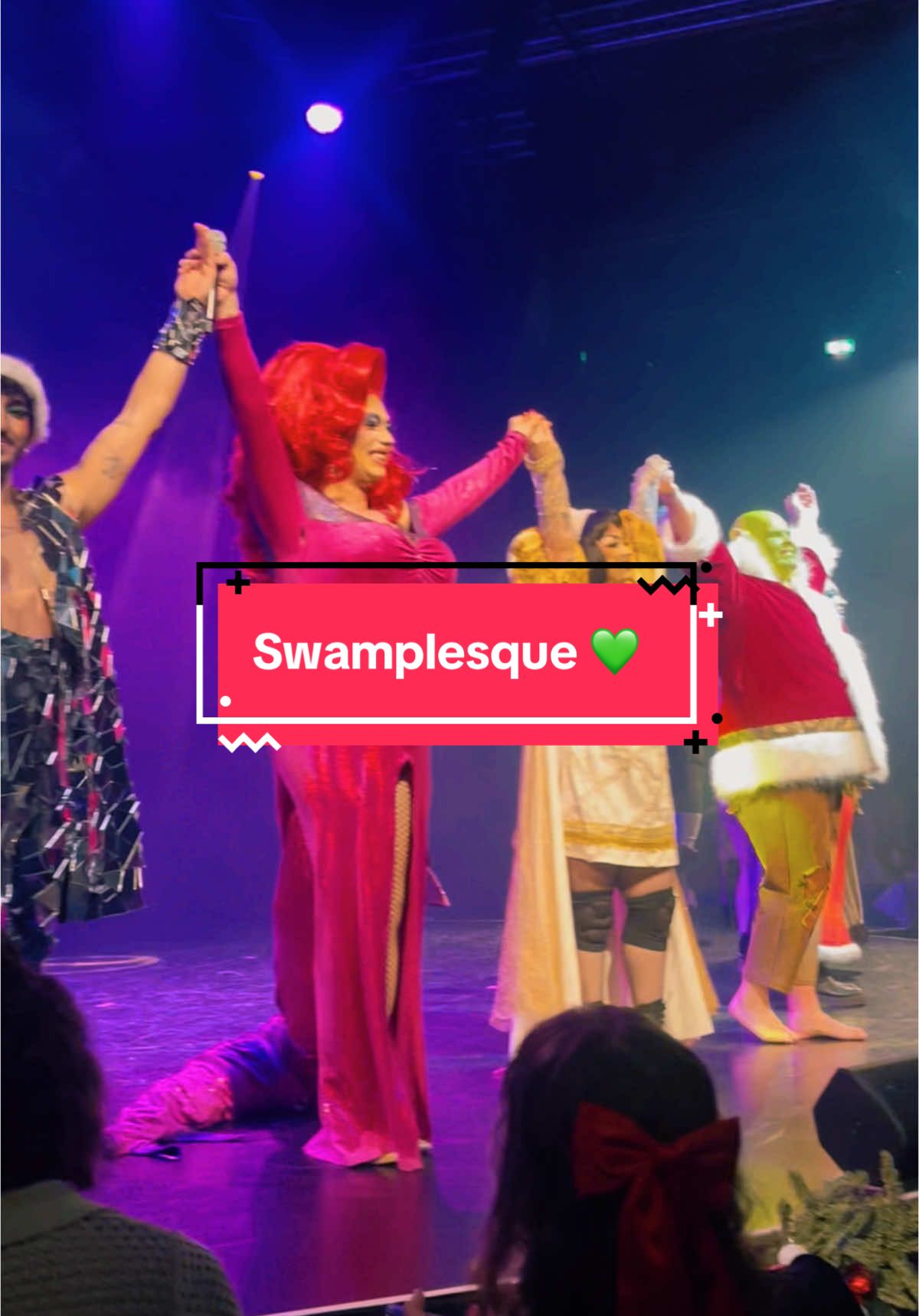 This is your sign to go watch the cast of @Swamplesque in Edinburgh 💚🤤😮‍💨  (or London in 2025!!!) Was everything & more than I expected 🤯🤩  #shrek #swamplesque #edinburgh #burlesque #shrekburlesque #theatre #live #christmas #shrekislove #shrekisloveshrekislife #burlesqueshow #dragqueen #drag #foryou #fyp 