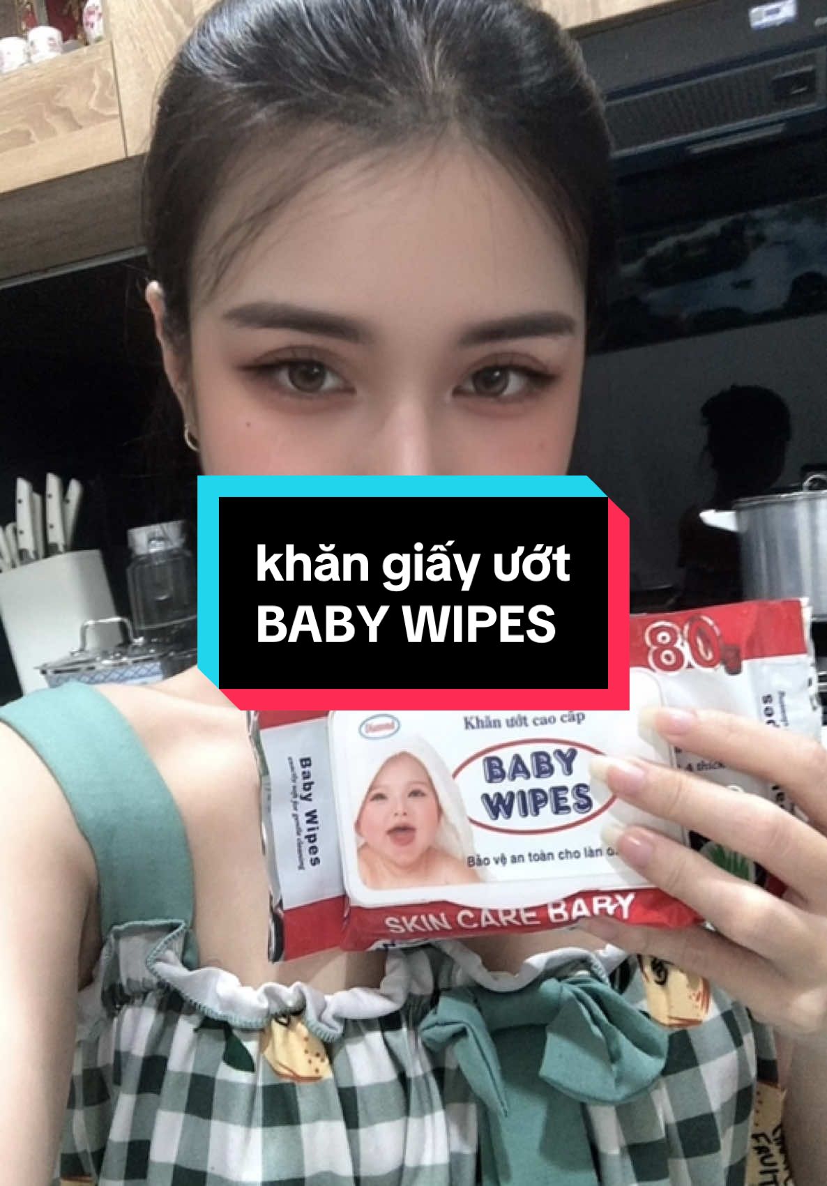 khăn giấy ướt dùng cho em bé và da nhạy cảm #amiereview #khangiayuot #danhaycam #skincare #khangiay 