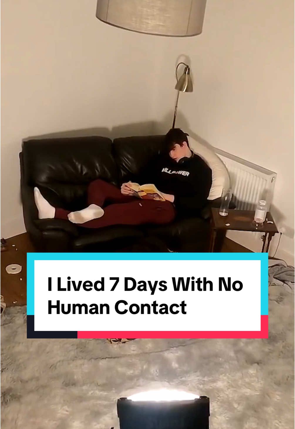 I Lived 7 Days With No Human Contact  #isolation #nocontact #nohumancontact #humancontact #joefazer #selfisolation #gym #GymTok #solitaryconfinement 