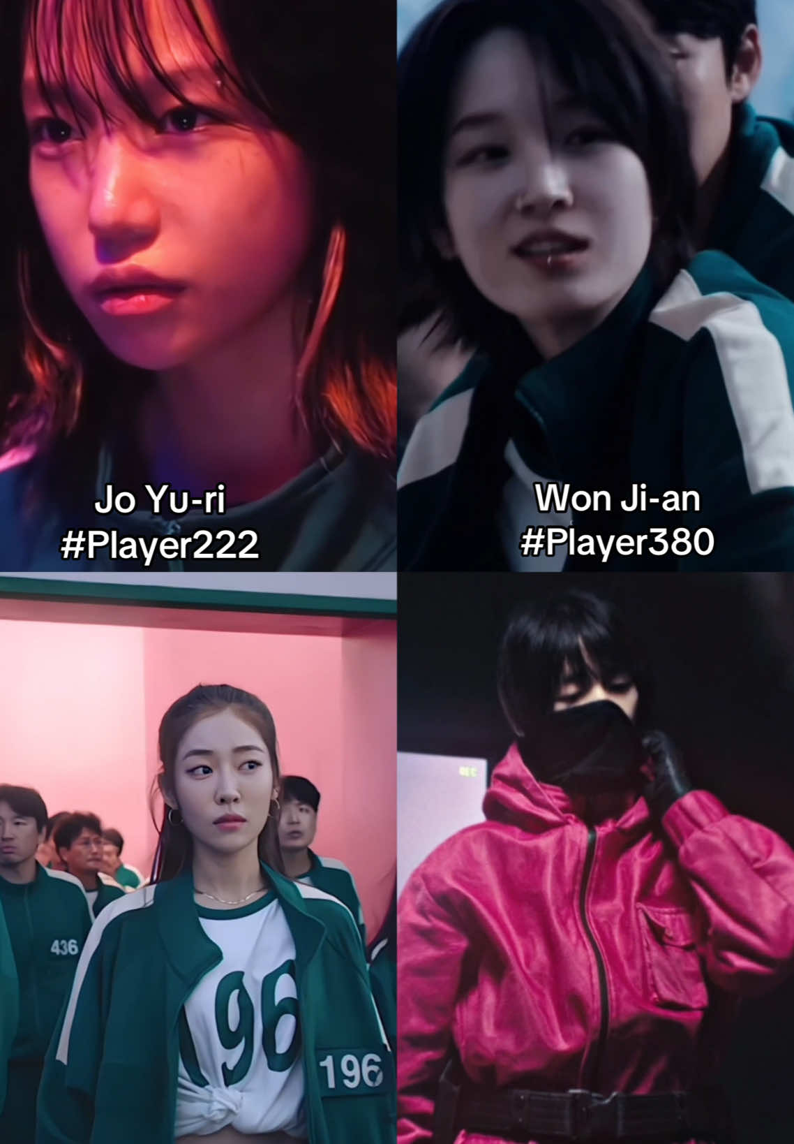 Lo mejor de Squid Game 2 #joyuri #wonjian #songjiwoo #parkgyuyoung #squidgame2 @Netflix @Netflix Latinoamérica @Squid Game Netflix 