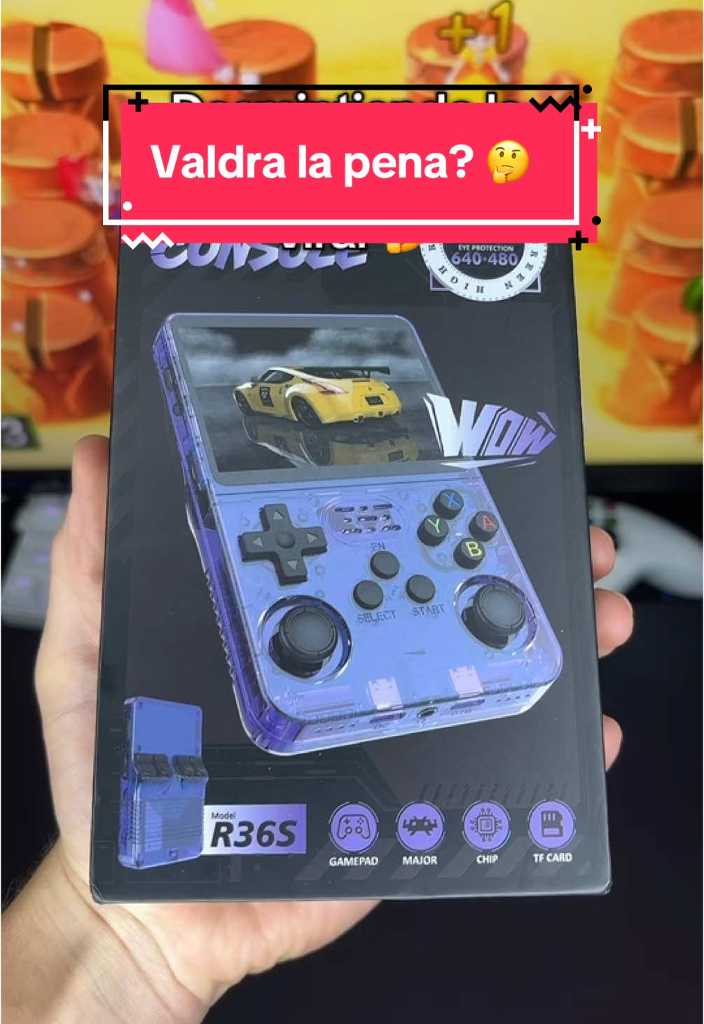 Valdra la pena? 🤔 #fyp #parati #viral #gaming #gamers #videojuegos #gamerchile #retro #consolas #juegosretro consola R36S, juegos retro, emuladores, NES, SNES, Sega, PS1, GameBoy, nostalgia gamer, juegos clásicos, comunidad gamer Chile, entretenimiento, juegos portátiles, consola portátil, gaming en Chile, videojugadores, coleccionistas de juegos, tienda retro Chile