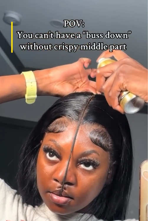 #viralvideo #blackgirls #beginner #hairtutorial #hairtips #savemoney #fyp #fashiontiktok #diyhair #hair #hairstlye #wigtutorial #BlackTikTok #hairtools #hairline #middlepart 