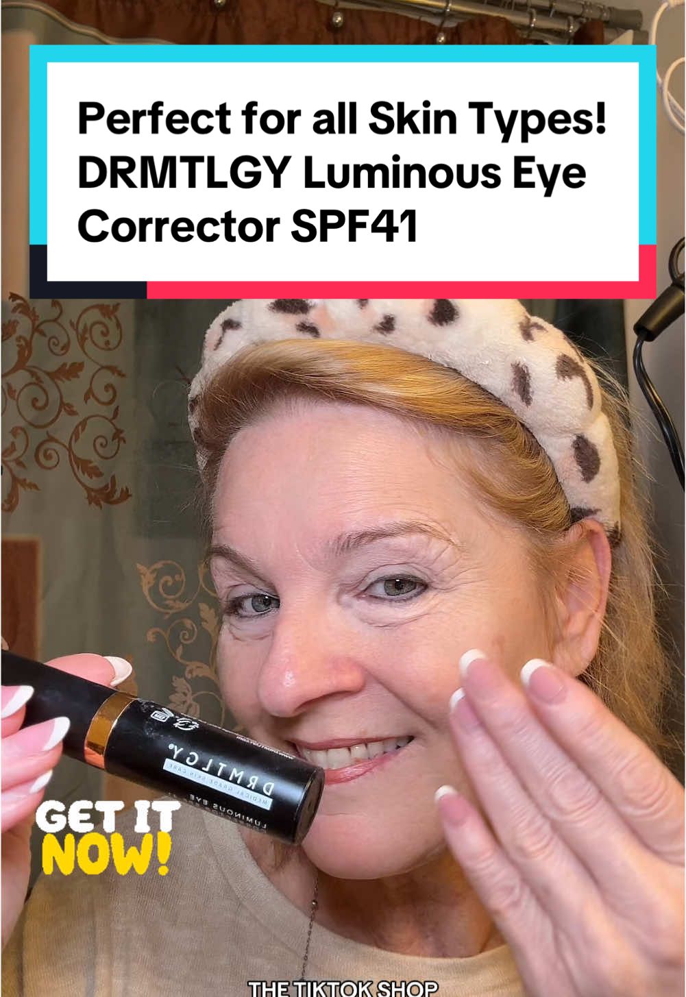 DRMTLGY Luminous Eye Corrector SPF41 combats those dark circles in seconds!  SPF41 keeps skin safe from sun damage!!! #NewYearNewAura #eyecorrector #drmtlgy #spfxmakeup #luminous #newyearnewyou