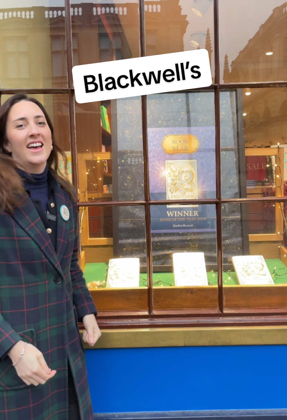 Wonderful to be back at Blackwell’s to sign copies of my book, Eighteen! #history #historytok #BookTok #authorsoftiktok #authortok