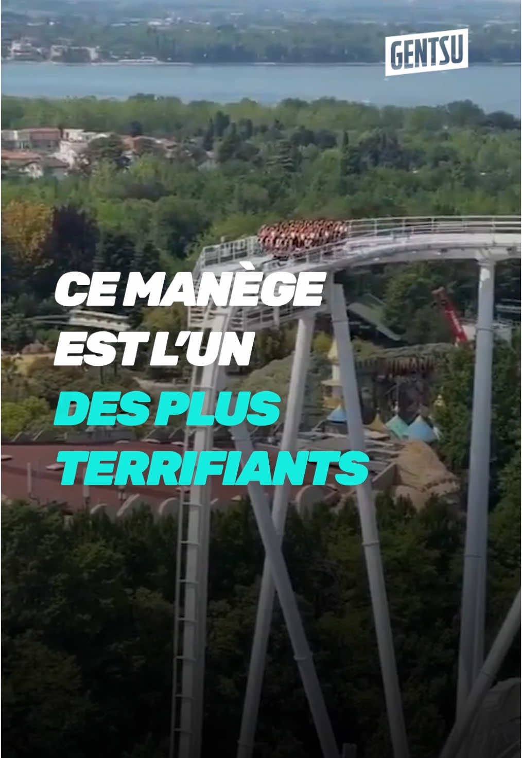 Vous y allez ou pas ? 😰 #manege #attraction #rollercoaster #rollercoasters #viral #insolite