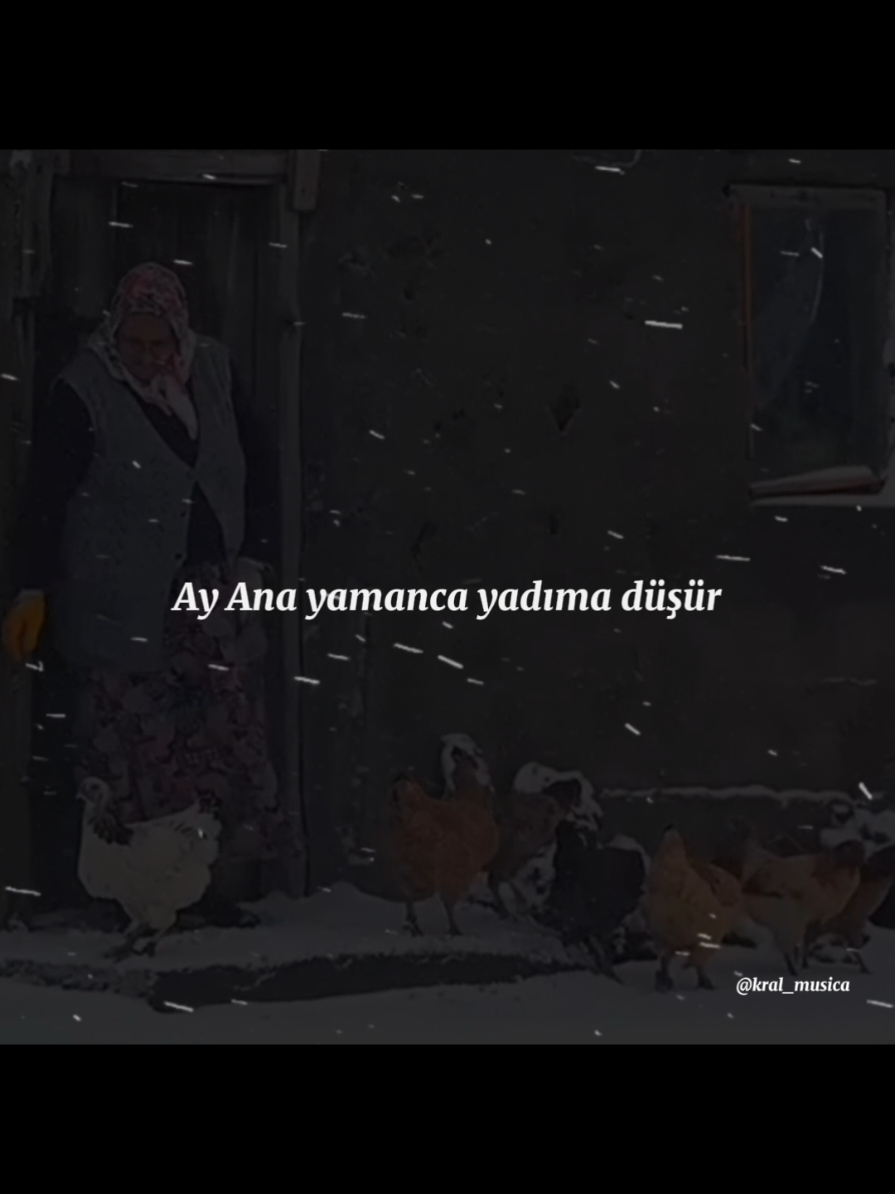 Ay Ana yamanca yadıma düşür#kral_musica #kesfet 