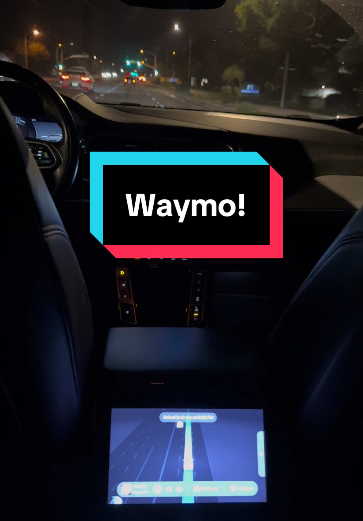 Have you ever taken a @Waymo #waymo #electriccar #futuristic #scottsdale #arizona #thatgirl #chappellroan #nightout #datenight 