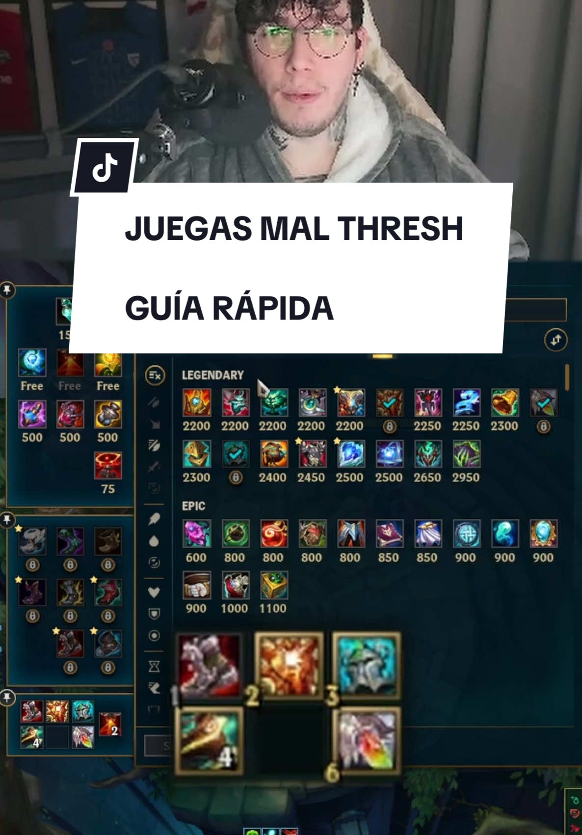 Cómo jugar Thresh en menos de cinco minutos 🎣 #leaguetok #leagueoflegends #parati #fyp #Attila #SUP #Thresh 