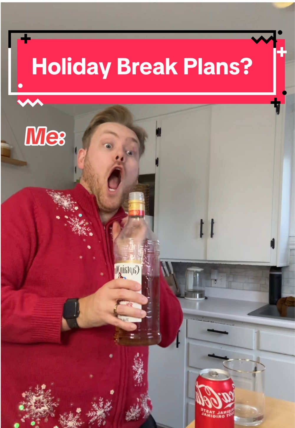 What day is it?! 🤣 #happyholidays #holidayvibes #drinks #wine #keestercomedy #xmasvibes #drinktok #relate #comedy 