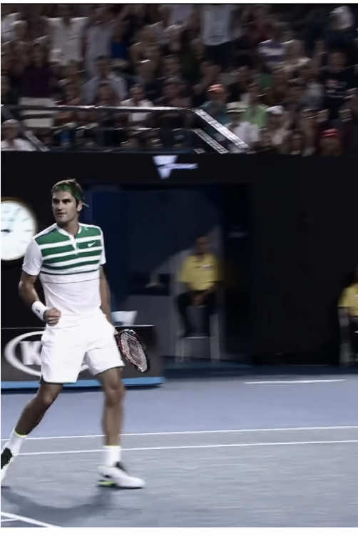 2nd clip is insane #tennis #federer #tennisedit #tennistiktok #fypシ 