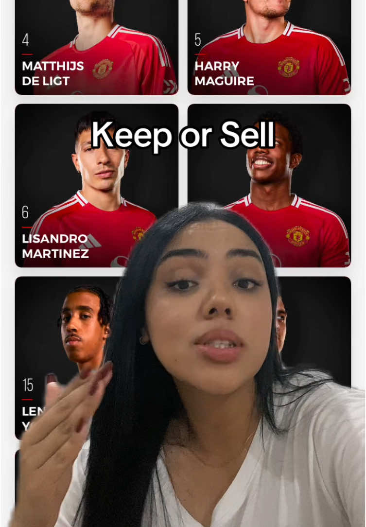 Keep or Sell - Manchester United Edition  #footballtiktok #satiktok🇿🇦 #manchesterunited #fypシ #united #tiktoksouthafrica #footytiktok #foryoupage #greenscreen #creatorsearchinsights 