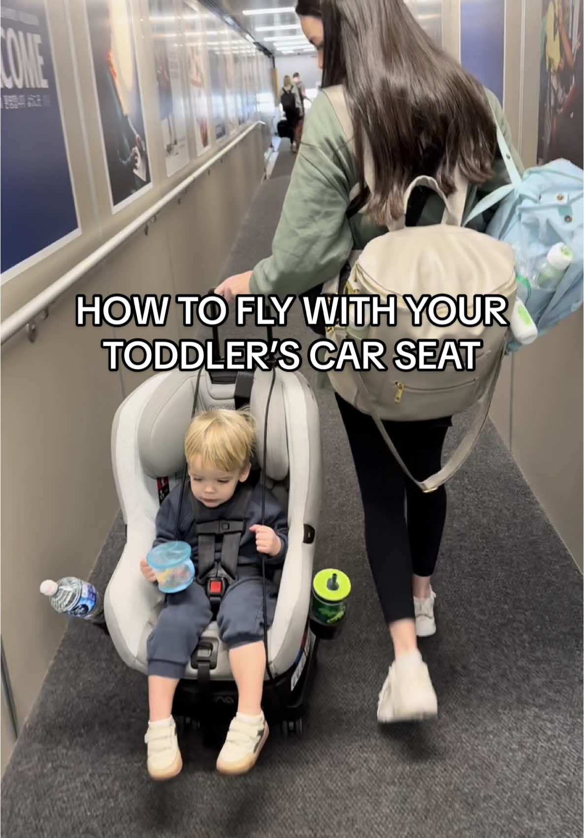 Replying to @Amanda the easiest way to travel with a car seat! Shop under “toddler travel” on my storefront! #toddlertravel #travelhacks #toddlermom #toddlers #travelingwithatoddler #carseat #flyingwithcarseats #travelingwithababy #traveltips #travelingwithkids #airplanes #travelessentials 