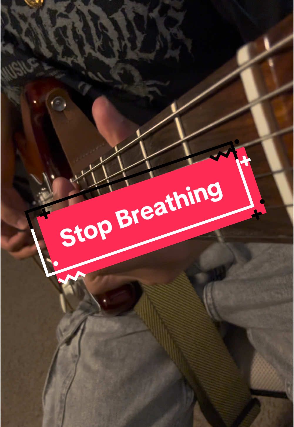 Stop Breathing - Playboi Carti  #music #shred #carti #stopbreathing #wlr #opiumcore #stratocaster #fender #solo #tiktok #narcissist #iammusic #playboicarti #guitartok #ig #yt #tiktok #fyp #foryou #guitarist #musician #trap #rock #rap #metal #2020 