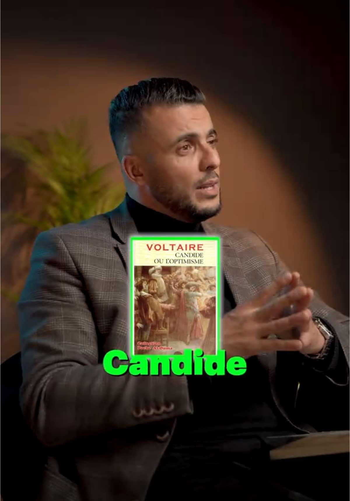 لحكاية الفلسفية Candide بارطاجي مع صاحبك باك حر او ثانية باك أنا معاك  خلي تعبك او مرحبا بيك فالعائلة 🔥