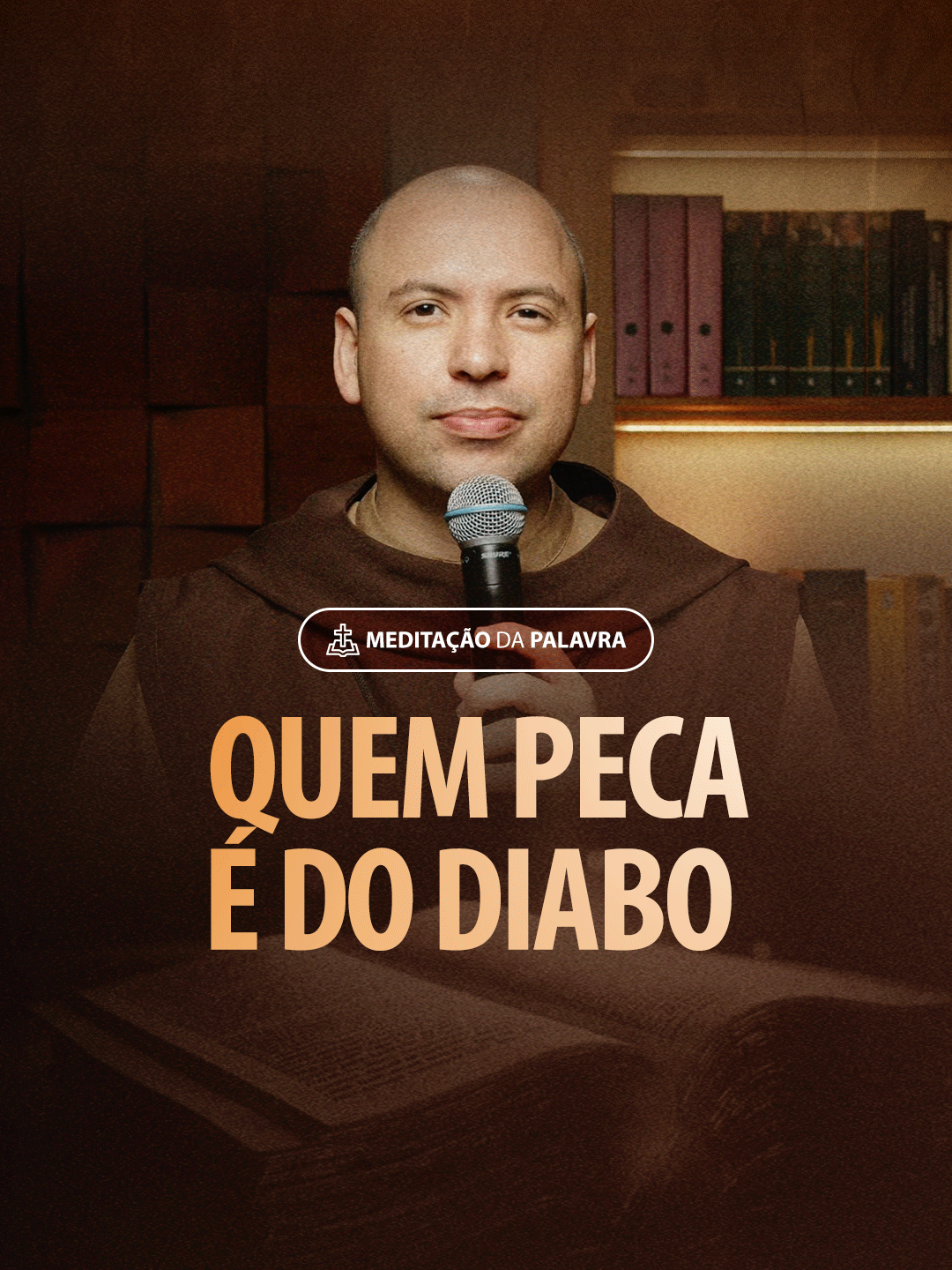 Quem peca é do diabo | (1João 3, 7-10) #2215  #freigilson #carmelitasmensageiros #meditaçãodapalavra #homilia #evangelho #pregacao #oracao #jesus #biblia