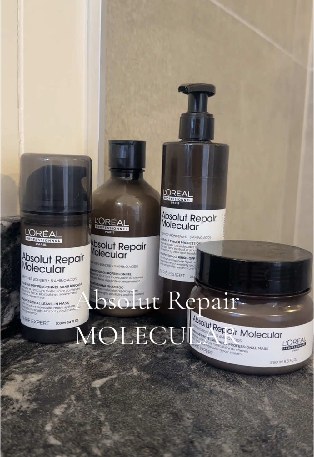 Sin dudas y por lejos Absolut Repair Molecular es la rutina que revolucionó el cuidado del pelo este 2024 🤎 @L’Oréal Professionnel #cabello #cuidadodelcabello #pelo #haircare 
