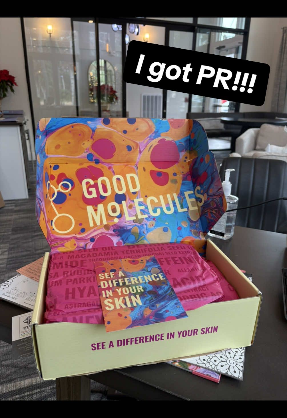 Hi @Good Molecules thank you!! Plz feel free to send me things whenever you want ✨🤭 So excited to receive this!! #goodmolecules #pr #microinfluencer 