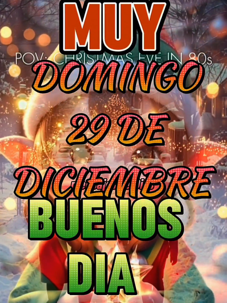 Buenos Días! Feliz Domingo 29 de Diciembre! #buenosdias #buenosdiasmundo #buenosdiasporlamañana #felizdia #buendia #felizdomingo #navidad #feliznavidad #navidadentiktok 