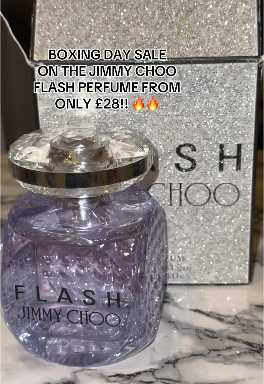 Grab yourself the best deal on this Jimmy Choo Flash perfume from only £28!! It has a floral fruity scent with pink pepper and tangerine and strawberry! #jimmychooflash #jimmychooperfume #ladiesperfumes #floralperfume #fruityperfume #boxingday #beautybase #tiktokmademebuyit 