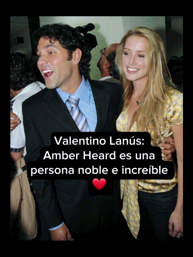 Amber Heard es una persona noble e increíble, así la describe su ex novio Valentino Lanús en recientes entrevistas desmintiendo a los fanáticos de Jhonny Depp y medios de comunicación que difundierón información falsa sobre su relación ❤️ #boyfriend #pareja #interview #istandwithamberheard #amberheard2025 #amberheardactualmente #justiceforamberheard #2025 #amberheardespañol #amberheard #resiliencia #biancabutti #lilyrosedepp #España #actualidad #now #today #ahora 