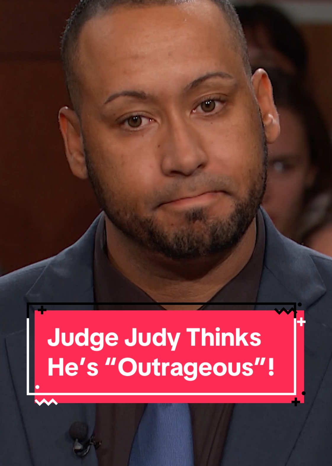 Judge Judy thinks he’s “outrageous”! #judgejudy #tvshow #tv #legaltiktok 