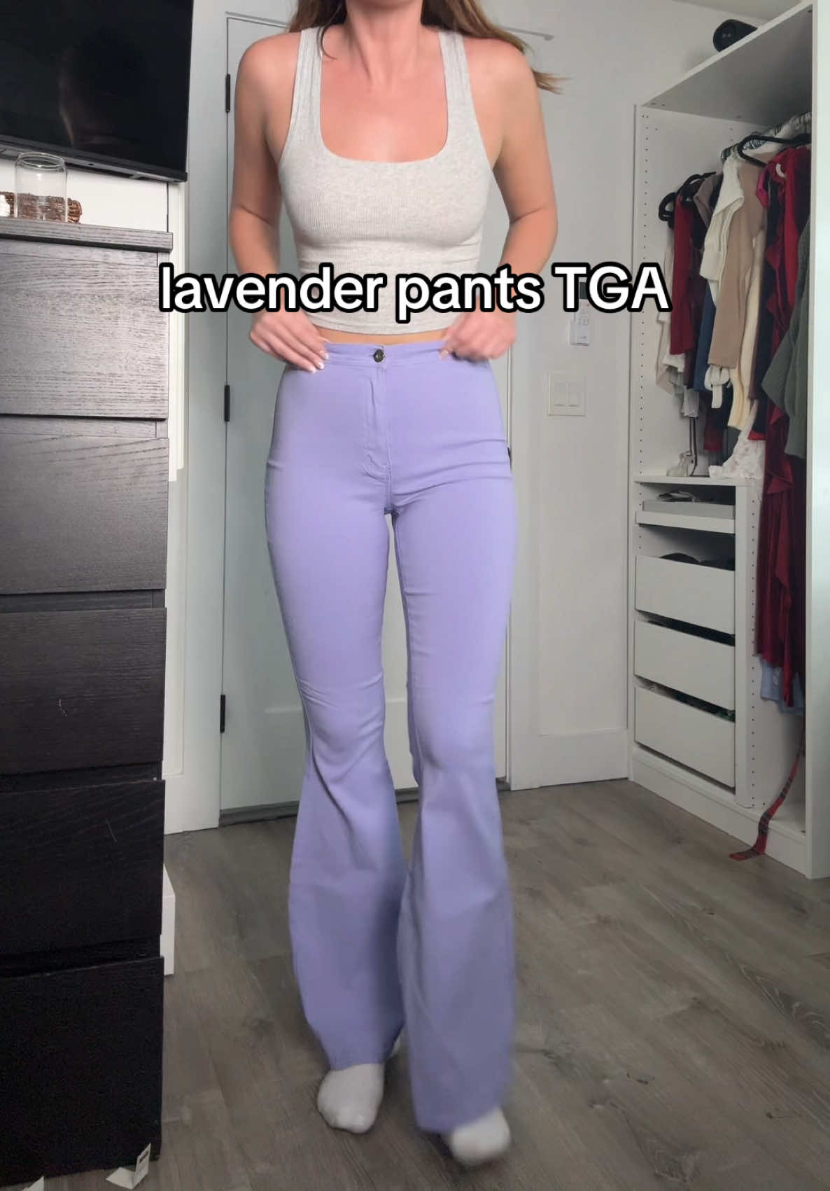 Tall girl approved 🤍✅✔️ #lavenderpants #fitandflare #WinterWardrobeRefresh #NewYearNewAura #tallgirlapproved 